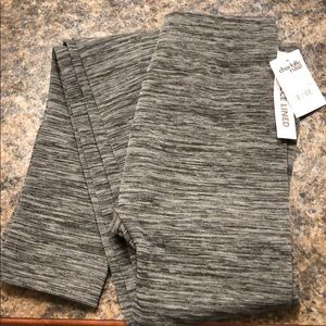 Fleece lined leggings, NWT